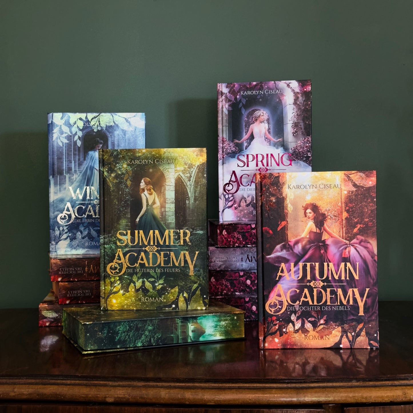 Das große Jahreszeiten-Bundle – Alle vier Academy-Romane